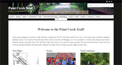 Desktop Screenshot of paintcreektrail.org